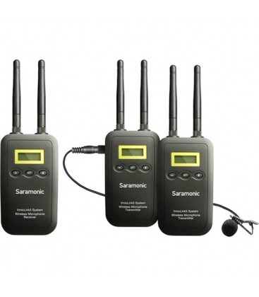 SARAMONIC MICROPHONE LAVALIER VMICLINK5 TX + TX + RX REF. 310059