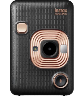 FUJI CAMARA INSTAX MINI LIPLAY NEGRA ELEGANTE