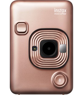 FUJI CAMARA INSTAX MINI LIPLAY DORADO ROSA