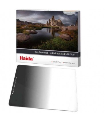 HAIDA DIAMOND SOFT GRAND ND 0.9 FILTRO ROSSO 0.9 150X170MM 3 PASSI