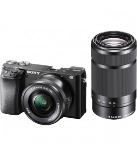 SONY ALPHA 6100 CUERPO + SEL 16-50MM AE + 55-210 MM (  ILCE6100YB.CEC)