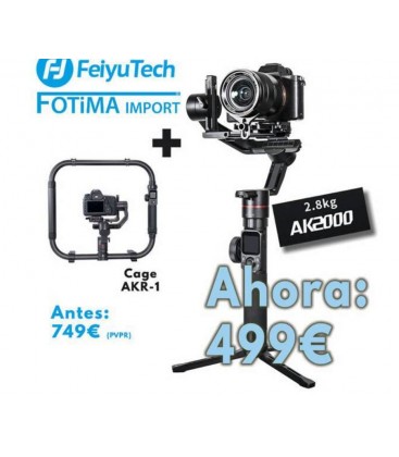 FEIYUTECH AK2000 + AKR1 AGARRE DOBLE