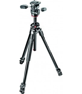 MANFROTTO MK290DUA3-3W TRÍPODE ALU 3 SECCIONES + RÓTULA MH804-3W