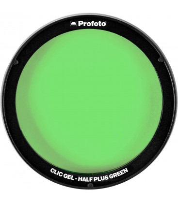 PROFOTO CLIC GEL HALF PLUS GREEN REF 101020