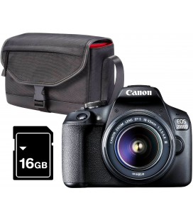 CANON EOS 2000D + 18-55MM +FUNDA SB13 +16GB