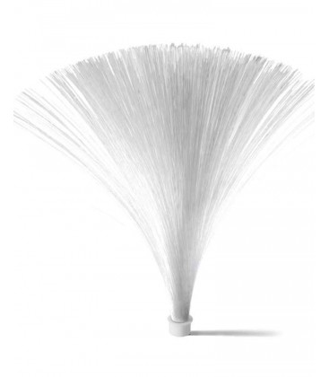 PEINTURE LUMINEUSE P BROSSE EN FIBRE OPTIQUE BLANCHE