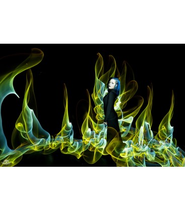 LIGHT PAINTING P SQUARE OPTICAL FIBER 5 MM - 1 METER