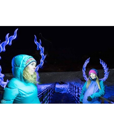 LIGHT PAINTING P PLEXY SHAPE CORNO ITALIANO
