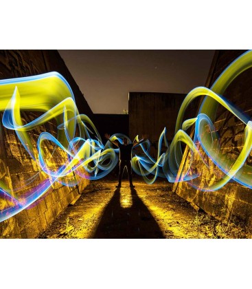 PEINTURE LUMINEUSE P PLEXI FORME RECTANGULAIRE