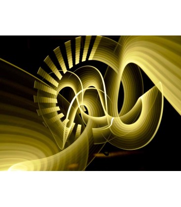 PEINTURE LUMINEUSE TIGE PLEXI SPIRALE