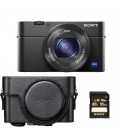 SONY CAMARA RX100 M4 + FUNDA + TARJETA SONY 16GB/90M/S