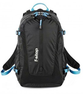 FOTO FABRICA MOCHILA FST-U131 ULTRALIGERA - GURU UL - NEGRO/ MALIBU (AZUL)