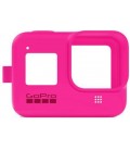 GOPRO SLEEVE(FUNDA) + LANYARD(CORREA)  ACSST-011 - FUCSIA - HERO7 / 6/5 y HERO 2018