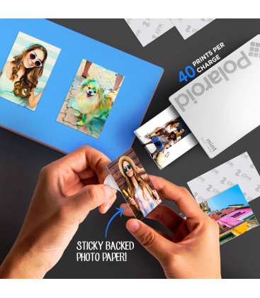 APPAREIL PHOTO INSTANTANÉ POLAROID MINT AVEC IMPRIMANTE INCORPORÉE - BLANC