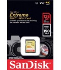 SANDISK SDXC 128GB 150MB / s V30 UHS-I U3