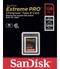 SANDISK CFEXPRESS EXTREME PRO128GB 1700/ 1200MB/S