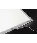 DORR NEGATOSCOPIO LED ULTRA SLIM LT-3838 BLANCO CON ADAPTADOR