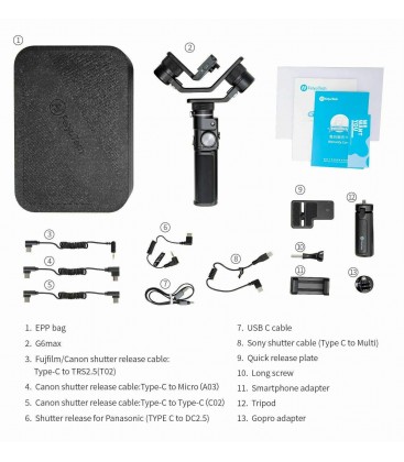 STABILIZZATORE FEIYUTECH G6 MAX