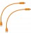 TETHER CABLE AIR DIRECT USB-C A USB2.0 MINI B 8PIN 2PK