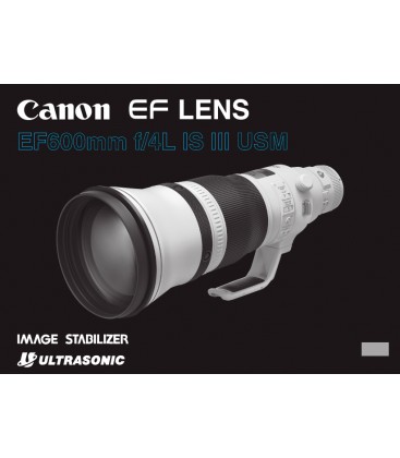 CANON EF 600 mm f / 4L IS III USM