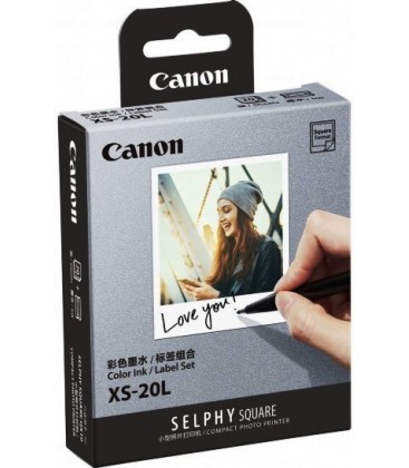 CANON SELPHY PACK DE PAPEL Y TINTA XS-20L - 20 HOJAS