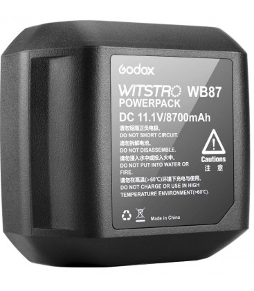 GODOX BATERIA WB87 (AD600, AD600B, AD600M, AD600BM)