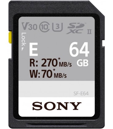 SONY SDXC 64GB UHS-II R270/W70/V30