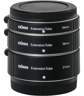 TUBE D'EXTENSION DÖRR (3) MFT (10-16-21 MM)