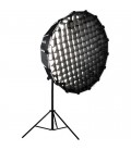 CROMALITE SOFTBOX PARABÓLICO NANLITE 60 CM PARA FORZA 60 + NIDO DE ABEJA EC-FZ60