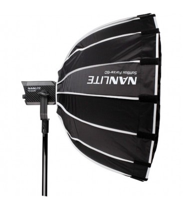NANLITE PARABOLIC SOFTBOX 60 CM FÜR FORZA 60 + HONEYCOMB EC-FZ60