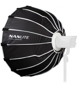 CROMALITE SOFTBOX PARABÓLICO NANLITE 60 CM PARA FORZA 60 + COLMEIA EC-FZ60