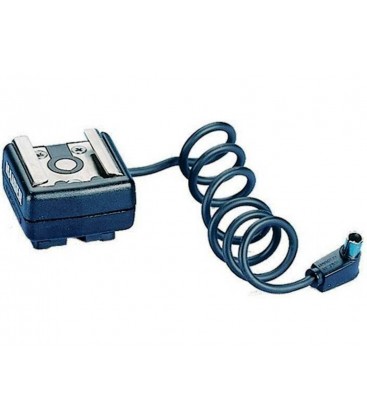 KAISER FLASH SHOE ADAPTER MIT SYNC CABLE. REF. 1301