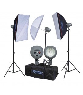 FOTIMA FTF-200 (3 x 200 W) KIT + ZUBEHÖR
