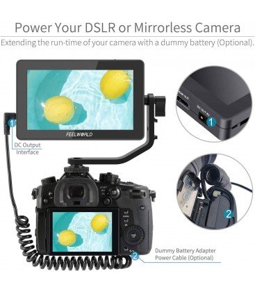 FEELWORLD F6 PLUS 5.5" 4K TOUCH MONITOR REF: FW004