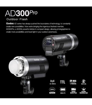 GODOX AD30O PRO TTL HSS FLASH AUTONOMOUS
