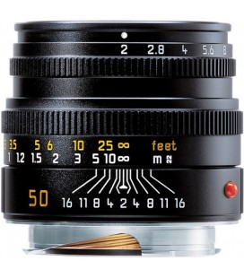 LEICA SUMMICRON-M 50M F / 2 SCHWARZ ANODISIERT REF: 11826