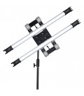 NANLITE LED 2X PAVOTUBE CON BATERIA 15C KIT	