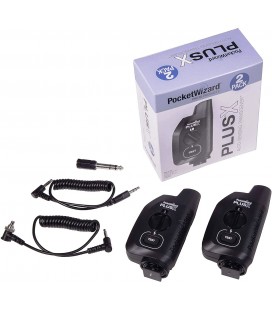 KIT DE 2 TRANSCEPTORES POCKET WIZARD PLUSX