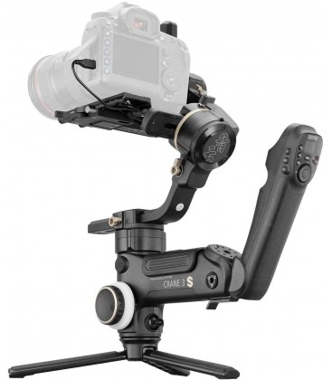 ZHIYUN CRANE 3S + TRÉPIED À MAIN - STABILISATEUR GIMBALL JUSQU'À 6,5 KG