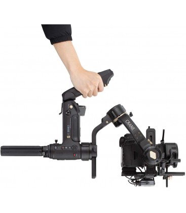 ZHIYUN CRANE 3S + TRÉPIED À MAIN - STABILISATEUR GIMBALL JUSQU'À 6,5 KG