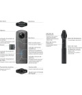 RICOH THETA V CAMARA 360º 4K - GRIS