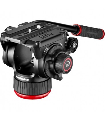 MANFROTTO ROTULA VIDEO FLUIDO  504X BASE PLANA