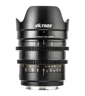 VILTROX 20MM T2.0 MF CINE L MOUNT PANASONIC REF. 350108
