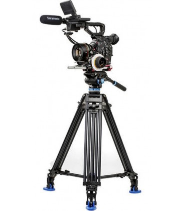 VIDEO BENRO TRIPODE ALUMINIUM AVEC TETE S6 PRO