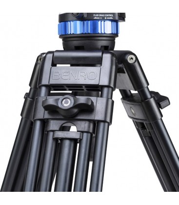 VIDEO BENRO TRIPODE ALUMINIUM AVEC TETE S6 PRO