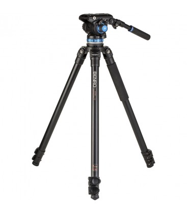 BENRO TRIPÉ DE ALUMÍNIO KIT DE VÍDEO COM CABEÇA S PRO (TUBO ÚNICO)