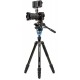 BENRO TRIPODE TRAVEL VIDEO ALUMINUM AERO 6 PRO REF. A3883TS6PRO