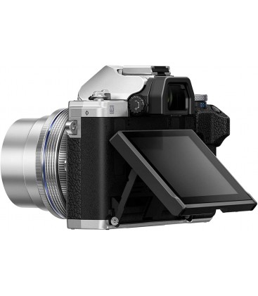 OLYMPUS OM-D E-M10 MARK IV + 14‑42MM F3.5‑5.6 E 40‑150MM F4‑5.6 KIT PANCAKE - ARGENTO
