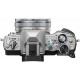 OLYMPUS OMD EM10 MARK IV KIT PANCAKE DOUBLE ZOOM PRATA