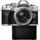 OLYMPUS OM-D E-M10 MARK IV + 14-42MM F3.5-5.6 ET 40-150MM F4-5.6 KIT PANCAKE - ARGENT